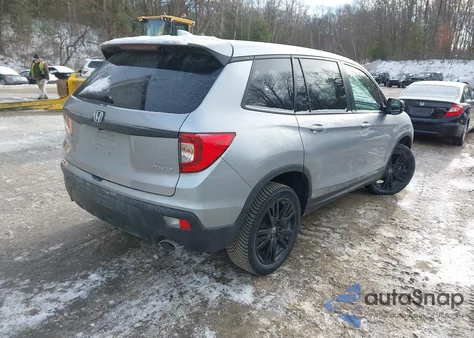 2021 Honda Passport Awd Sport из США, поврежденный, VIN 5FNYF8H23MB007327